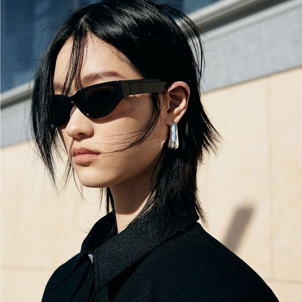 H&M Edition Shirt With Shoulder Pads